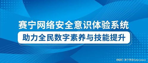 賽寧網絡安全意識體驗系統 數字技術服務新標桿，助力全民數字素養與技能提升